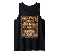Vintage Made in 1965 Western Train Born in 1965 Birthday Canotta