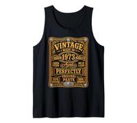 Vintage Made in 1973 Western Birthday Born in 1973 Birthday Canotta