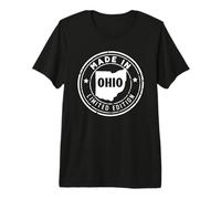 Vintage Made USA Ohio Edizione Limitata US State Pride Maglietta Premium