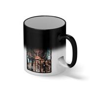 Vintage Magazine Style Vibes Coffee Mug - Aesthetic Y2K Grunge Model Graphic Cup - Retro Pin-Up Girl Novelty Cup Black Magic Coffee Mug
