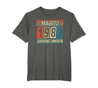 Vintage Maggio 1983 - 43 Compleanno Anni Uomo Donna Maglietta