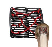Vintage Magic Comb - Pettini elastici per capelli, indispensabili | Ideale per la produzione di eleganti, doppio pettine, perfetti per code di cavallo basse e acconciature