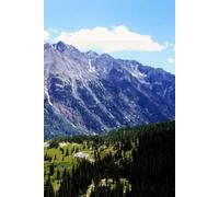 Vintage Majestic Landscape Journal: San Juan Mountains Road from Silverton to Durango Colorado May 1956