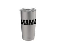 Vintage Mama Distressed Bold Identità Classico Bicchiere termico in acciaio inox doppia parete