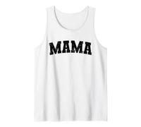 Vintage Mama Distressed Bold Identità Classico Canotta