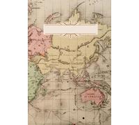 Vintage Map Diary: A Lined Notebook for Your Journeys: For the Traveler at Heart-Write, Plan, Dream