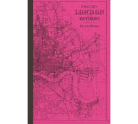 Vintage Map London Pink Lined Journal Notebook 6” x 9” Pink Hard Cover 140 pages.: College Ruled Notebook. Ideal Gift for Map lovers, Historians, ... Writers, Professors, Teachers, and Students.