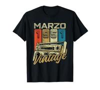 Vintage Marzo 1951 - 75 Compleanno Anni Uomo Donna Maglietta