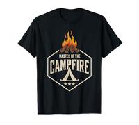 Vintage Master of Campfire Direttore Crew Host Counselor Maglietta