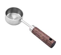 Vintage Measuring Scoop, Wooden Handle Tablespoon, Coffee Powder Scoop, Multifunctional Measuring Spoon, Kitchen Tablespoon Scoop, 15ml Spoon For Household, Cooking, Baking Use 4.53 X 1.38inches