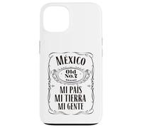 Vintage Mexico Old Mi Pais Mi Tierra Mi Gente, Mexican Pride Custodia per iPhone 13