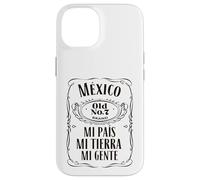 Vintage Mexico Old Mi Pais Mi Tierra Mi Gente, Mexican Pride Custodia per iPhone 14