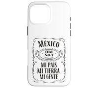 Vintage Mexico Old Mi Pais Mi Tierra Mi Gente, Mexican Pride Custodia per iPhone 16 Pro Max