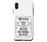 Vintage Mexico Old Mi Pais Mi Tierra Mi Gente, Mexican Pride Custodia per iPhone XS Max