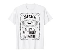 Vintage Mexico Old Mi Pais Mi Tierra Mi Gente, Mexican Pride Maglietta