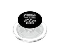 Vintage mia figlia si sta rivelando essere esattamente come me PopSockets PopGrip per MagSafe