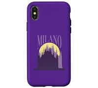 Vintage Milano Cattedrale Italia Architettura Turismo Monumento Custodia per iPhone X/XS
