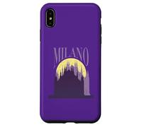 Vintage Milano Cattedrale Italia Architettura Turismo Monumento Custodia per iPhone XS Max