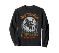 Vintage Mind Your Head Sleepy Hollow Cavaliere Senza Testa Felpa