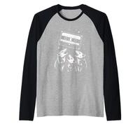 Vintage Mixtape Space Opossum Trio Stars Maglia con Maniche Raglan