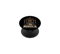 Vintage Mongolia Viaggio Souvenir Landmark Gift PopSockets PopGrip Adesivo