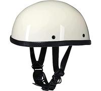 Vintage Motociclo Casco Mezzo Guscio, Moto Casco Mezzo, Moto Mezzo Casco Scodella, Caschi Da Moto ECE DOT Omologato, Per Scooter Chopper Cruiser, Caschi Demi Jet ( Color : B , Size : XL=(61-62cm) )