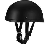 Vintage Motociclo Casco Mezzo Guscio, Moto Casco Mezzo, Moto Mezzo Casco Scodella, Caschi Da Moto ECE DOT Omologato, Per Scooter Chopper Cruiser, Caschi Demi Jet ( Color : A , Size : L=(59-60cm) )
