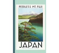 Vintage Mount Fuji Travel Poster Journal: 100-Page College Ruled for Writing and Journaling