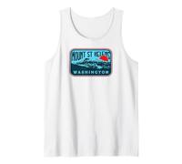 Vintage Mount Saint Helens Washington Retro Style Volcano Canotta