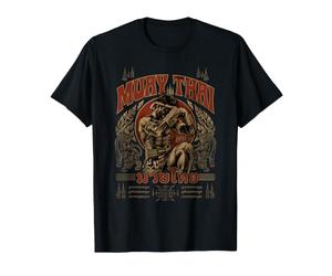 Vintage Muay Thai RAM Muay Boxe Thai Danza Arte Maglietta