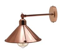 Vintage Muro Luce Industriale Regolabile Metallo Paralume E27 LED Rétro Lampada