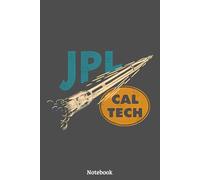 Vintage NASA JPL 3 Notebook: Diary, Matte Finish Cover, Planner, Journal, 6x9 120 Pages, Lined College Ruled Paper
