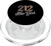 Vintage New York 212 Codice Area Bandiera Americana Manhattan NYC PopSockets PopGrip per MagSafe