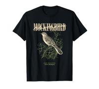 Vintage Northern Mockingbird Watching Art Love Birds Maglietta