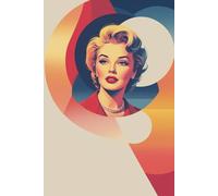 Vintage Notebook for Women: 50s Pin-Up Style Journal for Everyday Notes 6x9" 120 lined pages