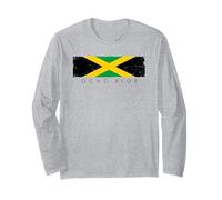 Vintage Ocho Rios Giamaica Vacanza | Giamaica Amante Maglia a Manica