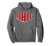 Vintage OHIO Throwback Design, State of Ohio fan souvenir Felpa con Cappuccio