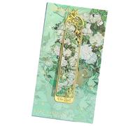 Vintage Oil Pittura Segnalibro Tematico Cava Metallo Pittura A Olio Metallo Per Gli Amanti dei Libri Insegnanti Lettore Elegante Segnalibro