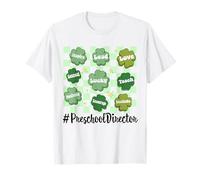 Vintage One Lucky Prescolare Direttore St Patrick Day School Maglietta