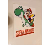Vintage Original 90s Adesivo Super Mario World Super Nintendo