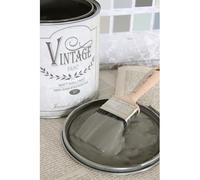 Vintage paint - Vernice Coprente, sostenibile ed Ecologica. Sicura anche per i Bambini, non contiene ingredienti naturali. Non necessita di carteggio ne di stesura Primer. Colore French Grey 700 ml
