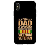 Vintage Papà Nonno Vietnam Veterano Custodia per iPhone X/XS
