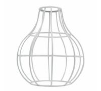 Vintage Paralume Palloncino Industriale Luce Cornice Metallo Lampadina Gabbia