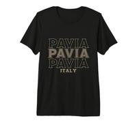 Vintage Pavia Italia Maglietta Premium