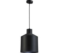 Vintage Pendelleuchte Ø28cm Nero E27 Lampada a Sospensione Loft Luce Interno