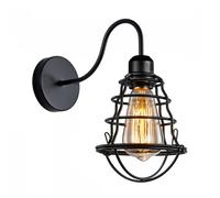 Vintage Pendente a Soffitto Luce Rétro Industriale Metallo Uccello Gabbia Kit Di