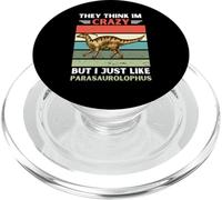 Vintage pensano che io sia pazzo, ma mi piace il parasaurolophus PopSockets PopGrip per MagSafe