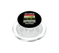 Vintage pensano che io sia pazzo, ma mi piace solo Iguana Lover PopSockets PopGrip per MagSafe
