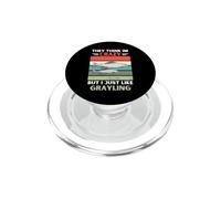 Vintage pensano che io sia pazzo, ma mi piace solo il pesce temolo PopSockets PopGrip per MagSafe