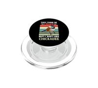 Vintage Pensano Im Pazzo Ma Mi Piace Proprio Come Chickadee Lover PopSockets PopGrip per MagSafe